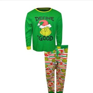 Dr. Seuss Grinch Matching Family Christmas Pajams Men’s Size Large
